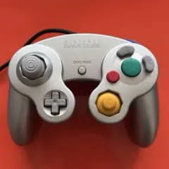 【純正】ゲームキューブ　コントローラー　シルバー 中期型