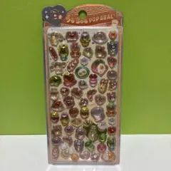 食べ物 うるちゅる 硬い3Dシール 立体シール SHANLE 公式品　海外正規品