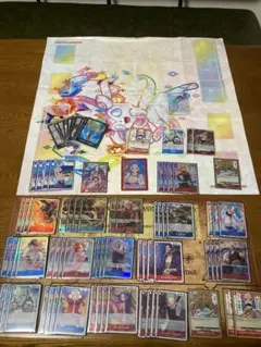 赤青ビビデッキ　リーダーパラレル　予備パーツドンカードセット　まとめ売り