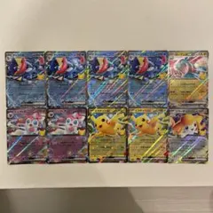 포켓몬 カード 30周年記念ex RR10枚 개굴닌자 ニンフィア 피카츄