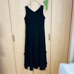 ⭐️フォーマルドレス 13号 発表会 披露宴 演奏会 衣装 花のモチーフ付