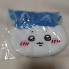 ちいかわ　おかお巾着　ハチワレ