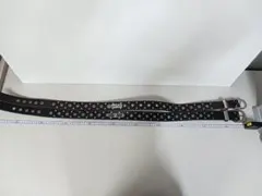 TEXTAN スタッズベルト メンズ 2本セット