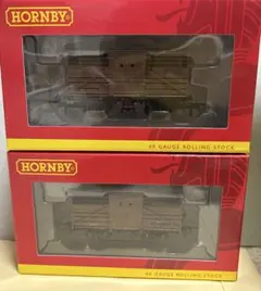 HORNBY 00ゲージ 家畜貨車貨車 2両セット