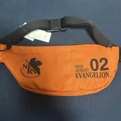 GU×EVANGELION ベルトバッグ　カラー26 オレンジ