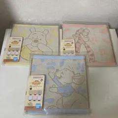 【新品未使用】一番くじ くまのプーさん H賞 タオルコレクション 3点