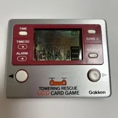ゲームウォッチTOWERING RESCUE LCD CARD GAME 学研 - メルカリ