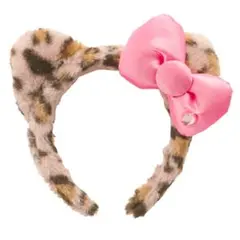 USJ ユニバ キティ カチューシャ ヒョウ柄