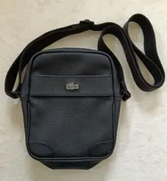 Lacoste　ブラック　ショルダーバッグ　メンズ