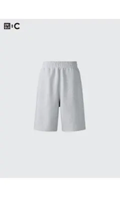 ユニクロCスウェットワイドショーツ