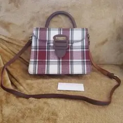 サマンサベガ　Samantha Vega　バッグ　チェック　レッド