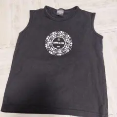 COMME CA ISM ブラック タンクトップ 130A