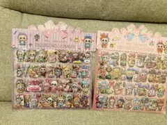 即日発送！大判！ラブブ　２枚組　3Dシール　4シート