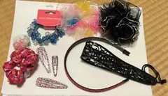 カチューシャ ヘアピン シュシュ ヘアゴム ヘアアクセサリー各種