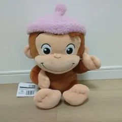 おさるのジョージ　ぽってりLぬいぐるみ　ウィンター