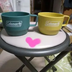 Coleman カラフルマグカップ 2個セット