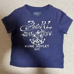 Polo by Ralph Lauren ネイビー Tシャツ 12M