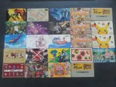 ニンテンドープリペイドカード　24枚セット　使用済み　ゼルダの伝説　ポケモン ニンテンドープリペイドカード 24枚セット 使用済み ゼルダの伝説