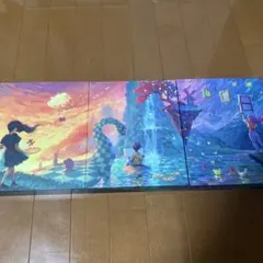 キャンバス　ボードゲーム　3点セット