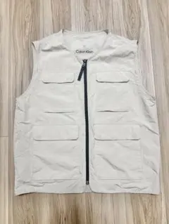 Calvin Klein ベージュ ベスト メンズ