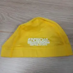 CENTRAL SPORTS 水泳帽 黄色　Mサイズ