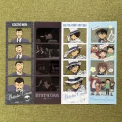 名探偵コナン　キャラクリアフォト　怪盗キッド　赤井秀一　毛利小五郎　少年探偵団