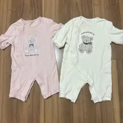 赤ちゃん本舗　ロンパース2点セット