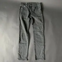 美品 人気 リーバイスLevi's511 ブラックデニム ナイトシャイン