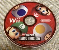 任天堂wiiソフト　ニュースーパーマリオブラザーズwii