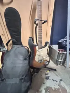 BUSKER'S エレキベース サンバースト ジャズベースタイプ ジャンク