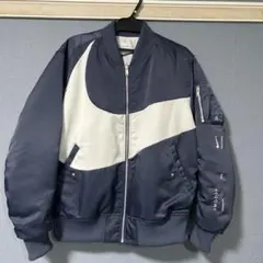 NIKE MA-1 フライトジャケット ネイビー