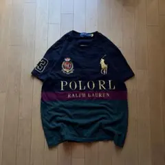 希少 ポロバイラルフローレン ビッグポニー 短丈 Tシャツ 半袖 チーフキーフ