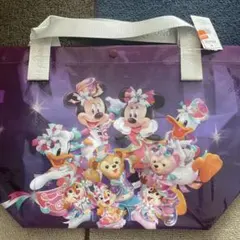 香港ディズニーランド 20周年 トートバッグ ミッキー&フレンズ　Sサイズ