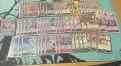 赤黒コビーデッキ　ワンピースカード　コビー