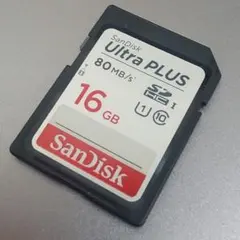 SanDisk Ultra PLUS 16GB SDカード