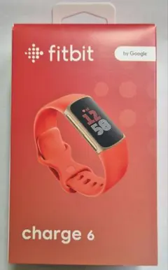 fitbit Charge 6 (本体)シャンパンゴールド、(バンド) オレンジ - メルカリ