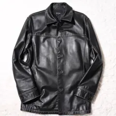 90s 00s エービーエックス カーコート レザーコート 馬革のサムネイル