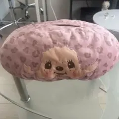 モンチッチ ピンクヒョウ柄 ティッシュケース
