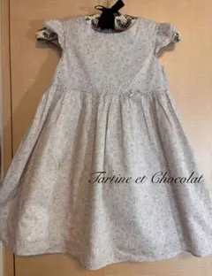 Tartine et Chocolat 花柄ワンピース 120
