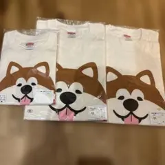秋田犬顔 110.M.LサイズTシャツ