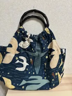 ハンドメイドグラニーリングバッグ