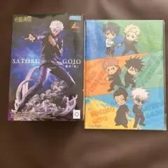 呪術廻戦　五条悟フィギュア＆ビジュアルボード