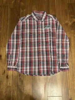 CLUCT 長袖シャツ 赤チェック