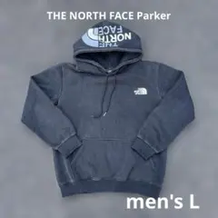 ザノースフェイス　フードパーカー 長袖パーカー 黒 メンズ L