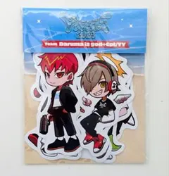 Crazy Raccoon CRフェス ステッカーセット だるまいずごっど