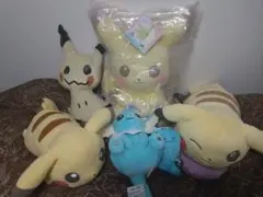 【メルカリ市限定】ポケモン　ぬいぐるみ　まとめ売り　ピカチュウ等