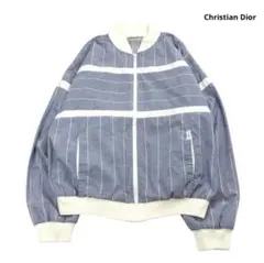 Christian Dior ライトブルゾン　裏地メッシュ　ディオール　M