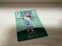 amiibo どうぶつの森　シベリア　amiiboカード