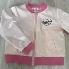 Sister Jenni ピンク ボンバージャケットリバーシブル120