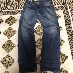 Levi's REDループ510、ワイドストレートデニム 32×33ダークブルー